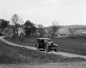 Unpaved: 1930s 1940s Packard On Dirt Road