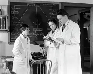 Progressing: 1930s 1940s Three Scientists In