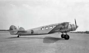 Car005: 1930s Eastern Airlines Lockheed Electra Airplane the Type