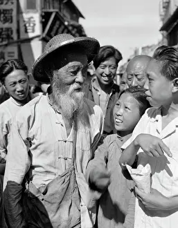 Headware: 1930s Elderly Old Chinese Man