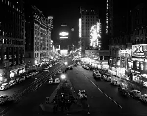 Advertiser: 1930s Overhead Of Times Square