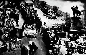 Photomontage: 1930s Photomontage Of Great Depression