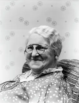 Retiree: 1930s Portrait Of Elderly White