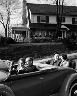 1930s Retro Couples Convertible