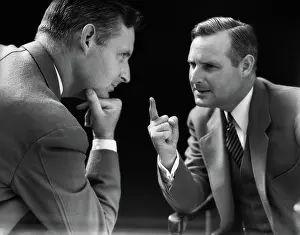 Disagree: 1930s SPECIAL EFFECT OF MAN TALKING AND ARGUING