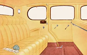 Upholstered: 1932 Cadillac La Salle Interior