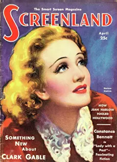 Screenland: 1932 Screenland actress Marlene Dietrich