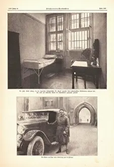 Stransky: 1933 Adolf Hitler's cell in Landsberg prison