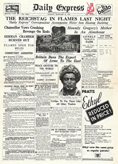 Lubbe: 1933 Daily Express Reichstag fire
