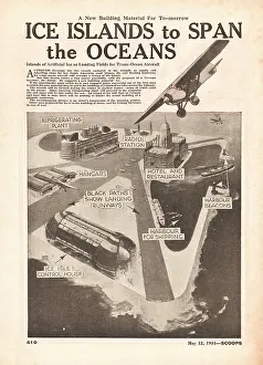 Scoops: 1934 Ice islands to span the oceans
