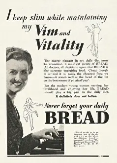 Sliced Bread: 1935 UK Magazine Bread Advert