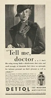 Antiseptic: 1935 UK Magazine Dettol Advert
