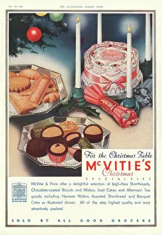 Wafer: 1935 UK Magazine McVitie's Biscuits Advert