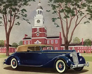 Studebaker: 1936 Packard 12 Convertible Victoria