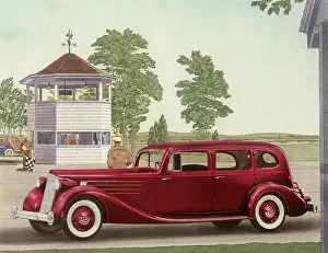Sleek: 1936 Packard Twelve Limousine