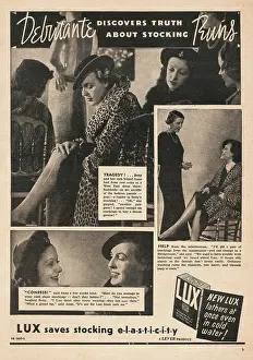 Unilever: 1936 UK Magazine Lux Advert