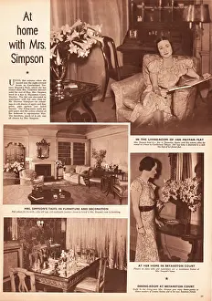 Divorcee: 1936 Weekly Illustrated Mrs Wallis Simpson