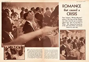 Divorcee: 1936 Weekly Illustrated Mrs Wallis Simpson