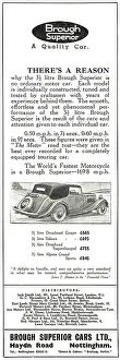 Drophead: 1937 Brough Superior 3.5 Litre Drophead Coupe