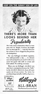 Crackle: 1937 UK Magazine Kellogs All-Bran Advert