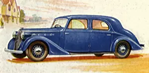 Vauxhall: 1937 Vauxhall Touring Saloon