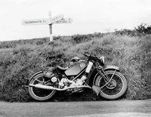 500cc: 1938 Scott Flying Squirrel motorcycle