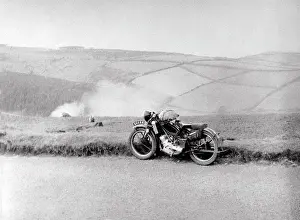 Michael Cole: 1938 Scott Flying Squirrel motorcycle