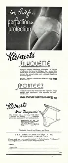 Tampax: 1938 UK Magazine Kleinert's Sanitary Underwear Ad