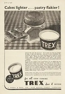 Trex: 1938 UK Magazine Trex Advert