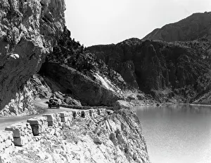 Shoshone: 1939 1940s Retro Shoshone Dam