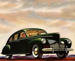 Sleek: 1939 Lincoln Zephyr V-12