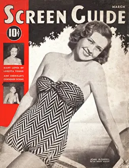Blondell: 1939 Screen Guide actress Joan Blondell