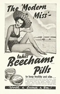 Beechams: 1939 UK Magazine Beechams Advert