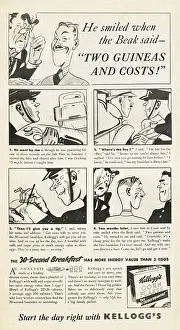 Cornflakes: 1939 UK Magazine Kellogs Cornflakes Advert