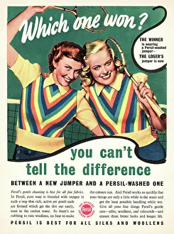 Unilever: 1939 UK Magazine Persil Advert