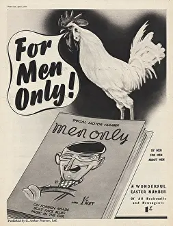 Porn: 1939 UK Men Only Magazine Advert