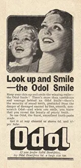 Odol: 1940 UK Magazine Odol Toothpaste Advert