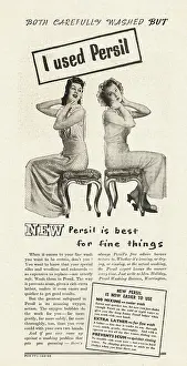 Persil: 1940 UK Magazine Persil Advert
