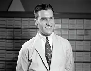 Inventory: 1940s 1950s Salesman In White
