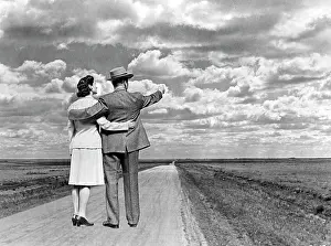 Prospects: 1940s Couple With Arms Around