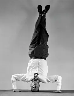 1940s Man In Shirt & Tie Standing