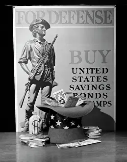 Headware: 1940s Minute Man Defense Poster