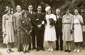 Storer: 1940s Wedding party