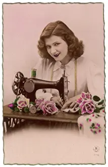 Sews: 1940S WOMEN SEWING