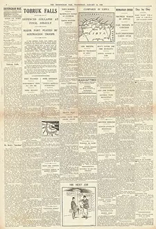 Levin: 1941 Birmingham Mail Tobruk Falls