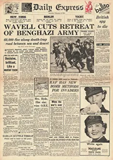 Wendell: 1941 Daily Express British Forces capture Benghazi