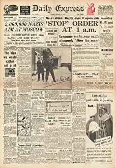 Yelna: 1941 Daily Express Delay in Mercy Ships Exchange
