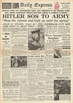 Mcleod: 1941 Daily Express Hitler takes full command of German Army