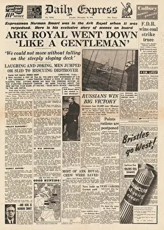 U Boat: 1941 Daily Express Sinking of HMS Ark Royal