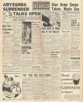 Diredawa: 1941 Daily Herald Surrender talks in Abyssinia
